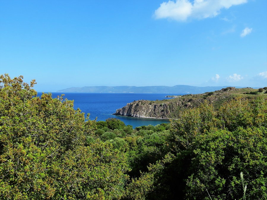 Kavaki headland view of Turkiye. Photo © Gina Nichol. 