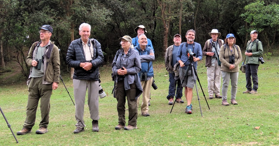Fantastic Sunrise Birding group in Bolivia. Photo © Gina Nichol