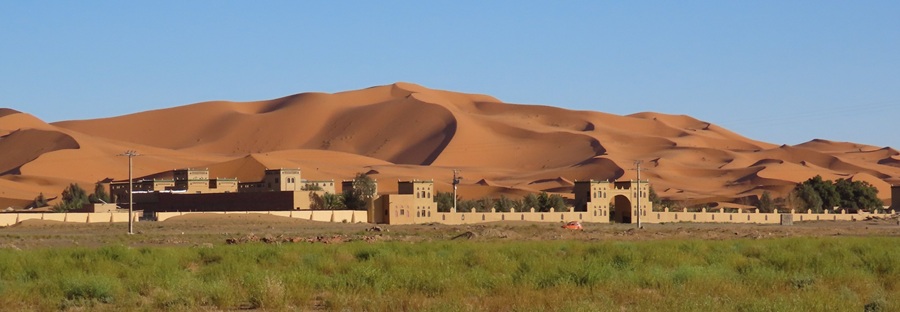 Dunes at Merzouga, Morocco © Gina Nichol