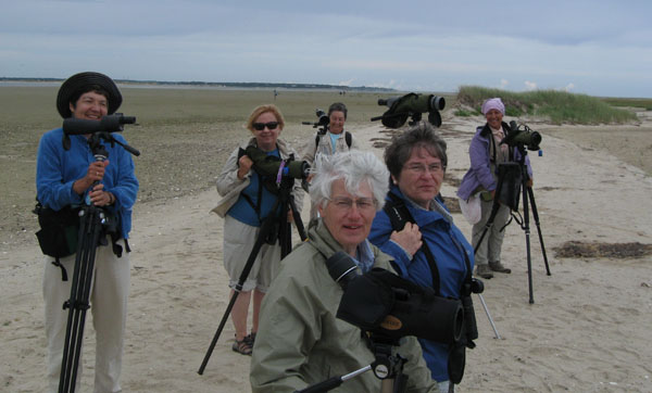 Our enthusiastic group at South Beach! Photo by Frank Mantlik.