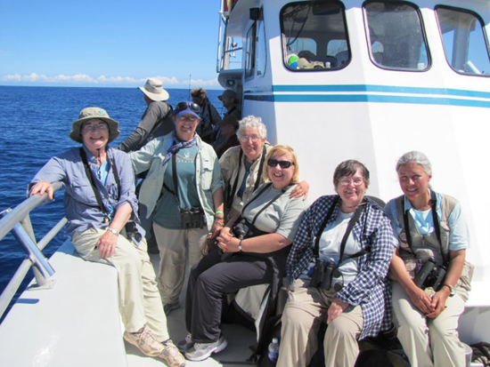 Group on the pelagic. Photo courtesy of Denise Jernigan.