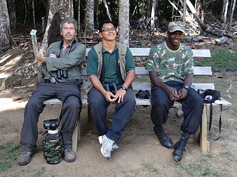 Real birding guides in Guyana. Photo by Gina Nichol