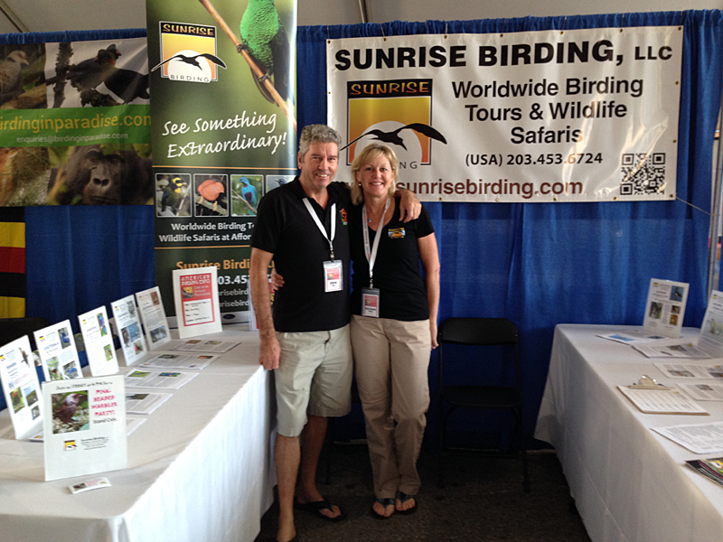 Sunrise Birding stand - ready for action! 