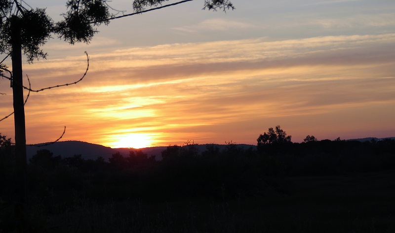 Sunrise Lesvos. Photo © Gina Nichol.
