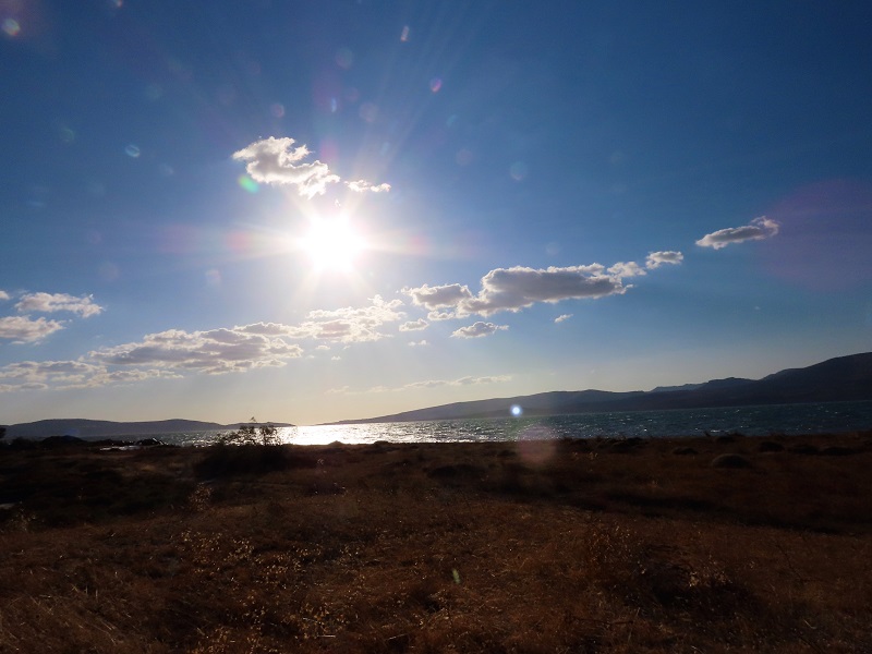 Gulf of Kalloni, Lesvos, Greece. Photo © Gina Nichol. 