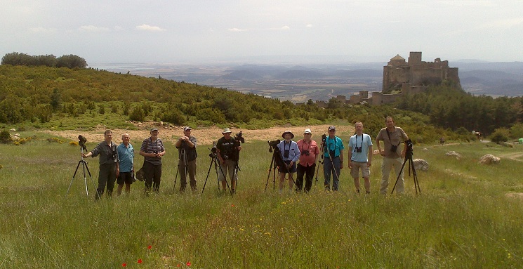 Group at Loarre Castle