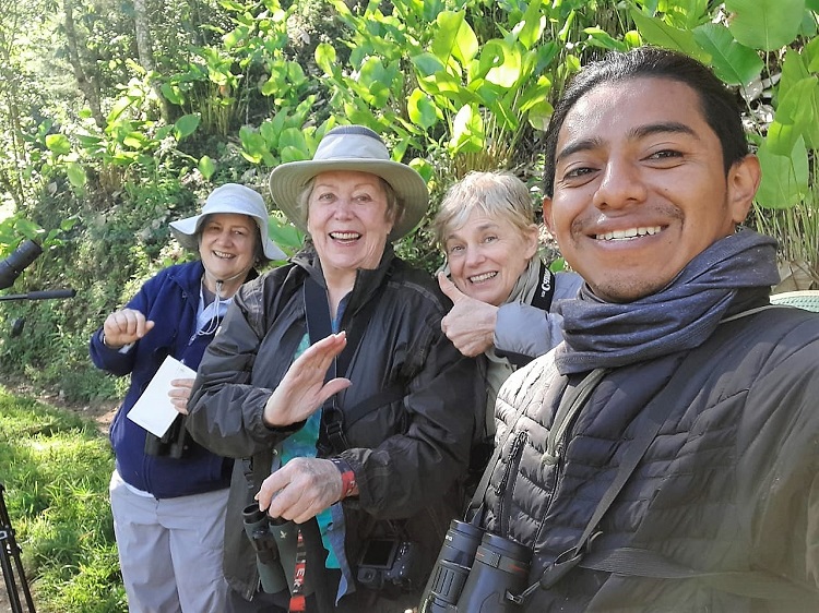 Sunrise Birding Guatemala group.