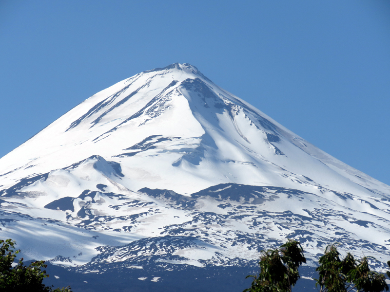 Volcano at Conguillio National Park. Photo © Gina Nichol.