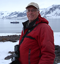 Frank Mantlik in Svalbard. 2016